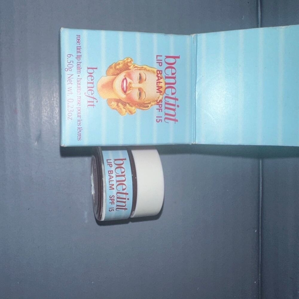 Benefit Benetint Lip Balm‎ SPF 15 Rose Tinted Moisturizing Jar 6.5g 0.23oz NEW